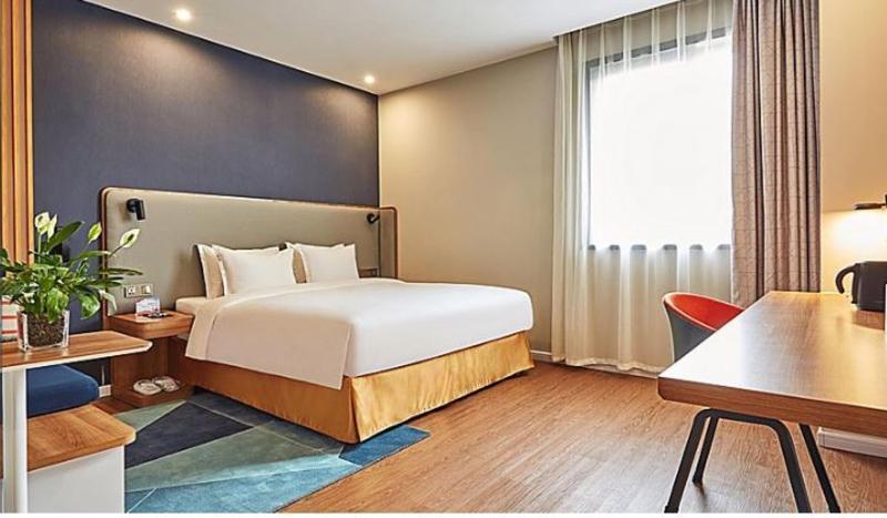 Holiday Inn Express Nanjing Xuanwu Lake By Ihg Nanquim Exterior foto