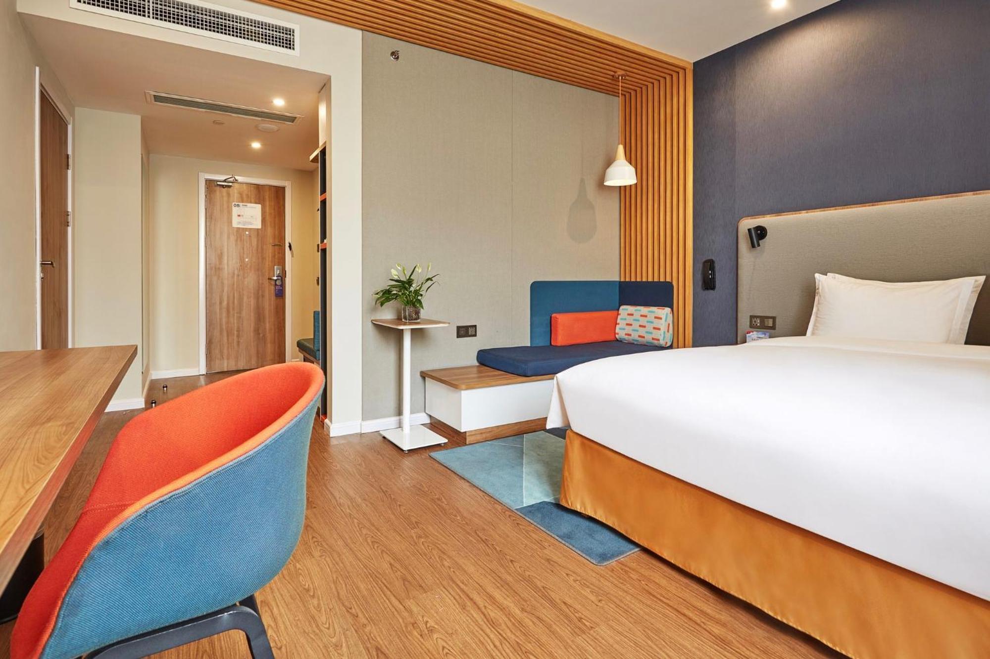 Holiday Inn Express Nanjing Xuanwu Lake By Ihg Nanquim Exterior foto