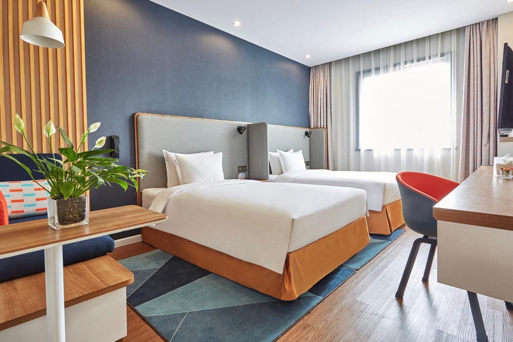Holiday Inn Express Nanjing Xuanwu Lake By Ihg Nanquim Exterior foto
