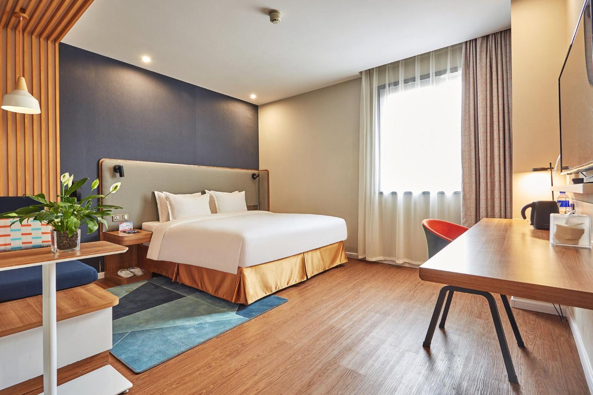 Holiday Inn Express Nanjing Xuanwu Lake By Ihg Nanquim Exterior foto